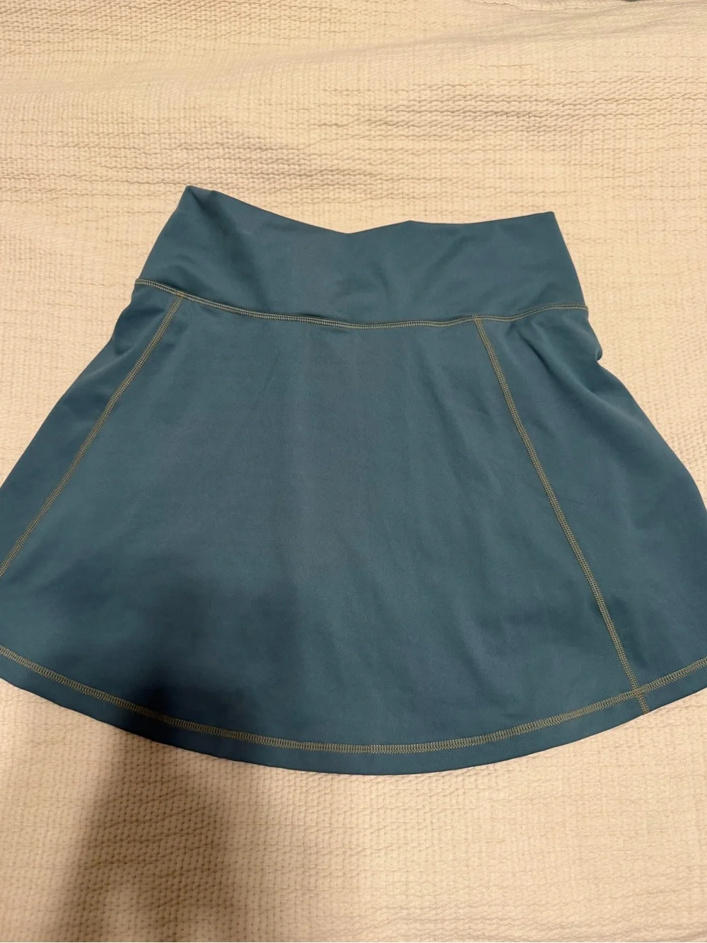 J. Crew Teal Cloudstretch Tennis Skirt